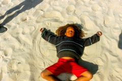 Sandengel in Muizenberg