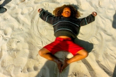 Sandengel in Muizenberg