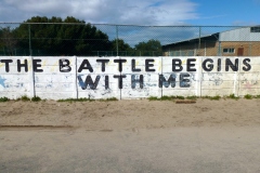 The battle begins with me